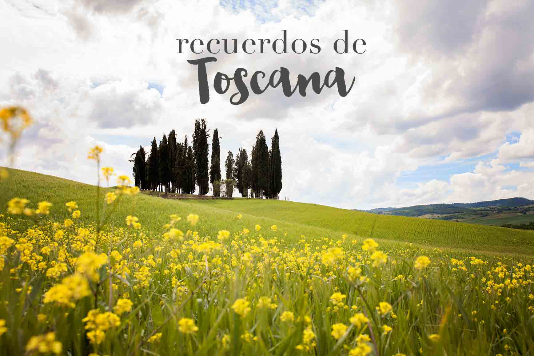 recuerdos de Toscana