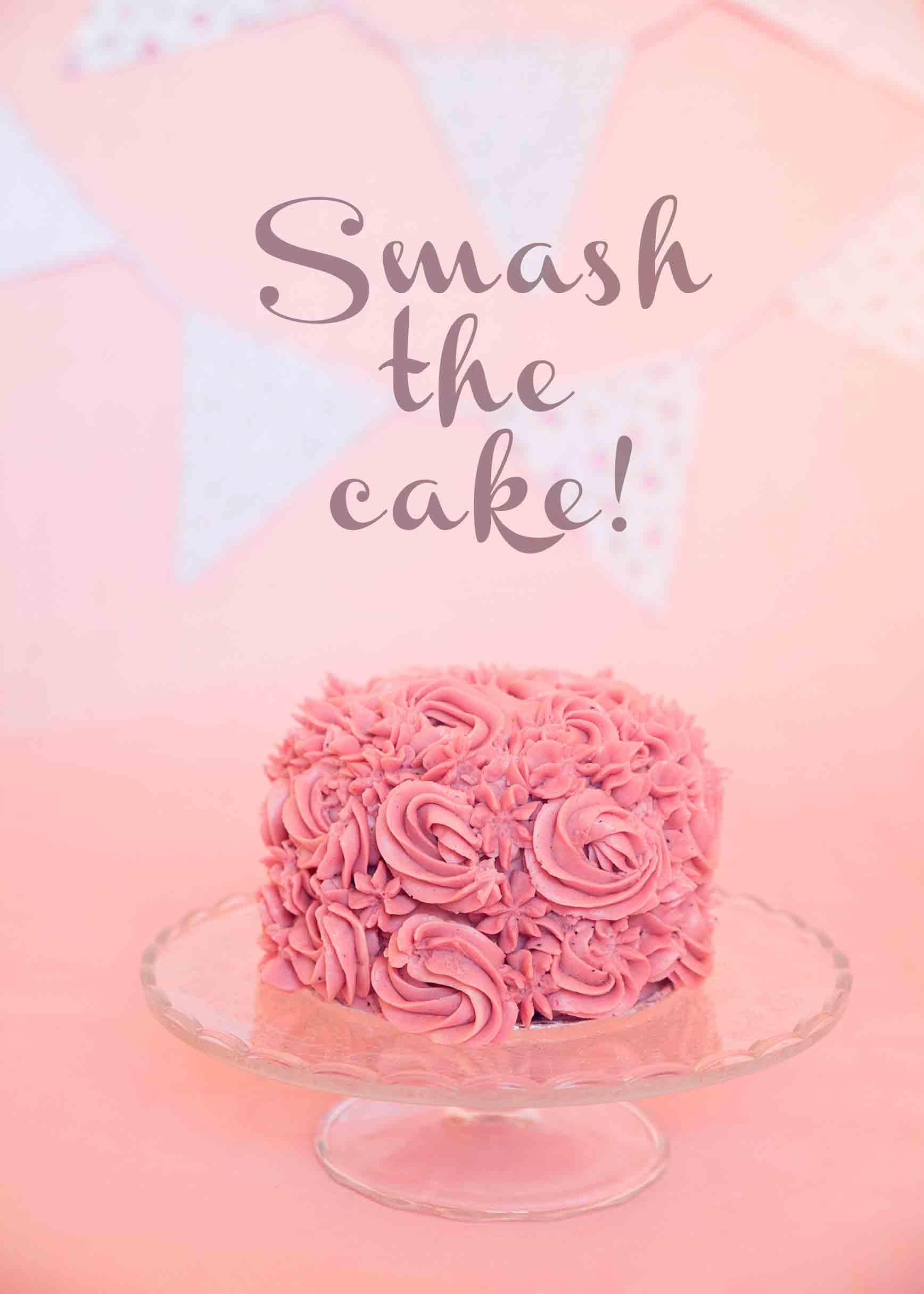 smash the cake