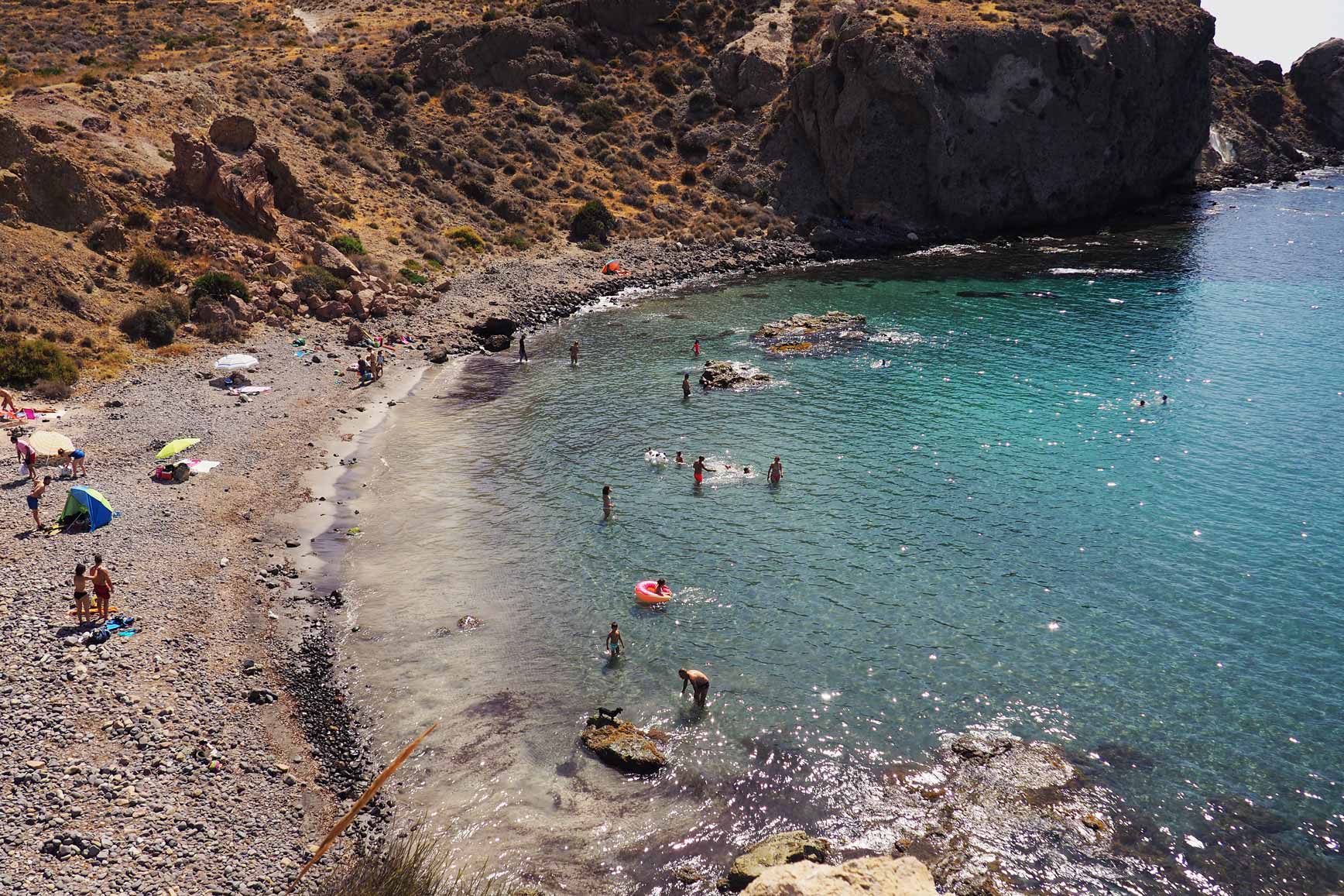 Las 10 mejores playas de Cabo de Gata - Cala Higuera 