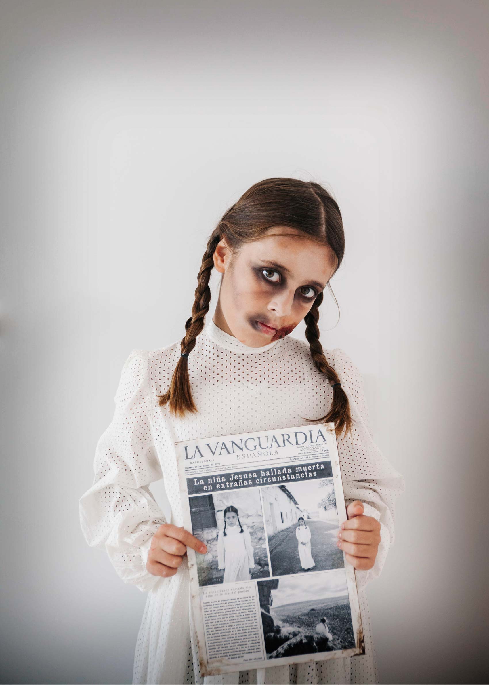 DIY Halloween: Un Terrorífico disfraz de niña fantasma