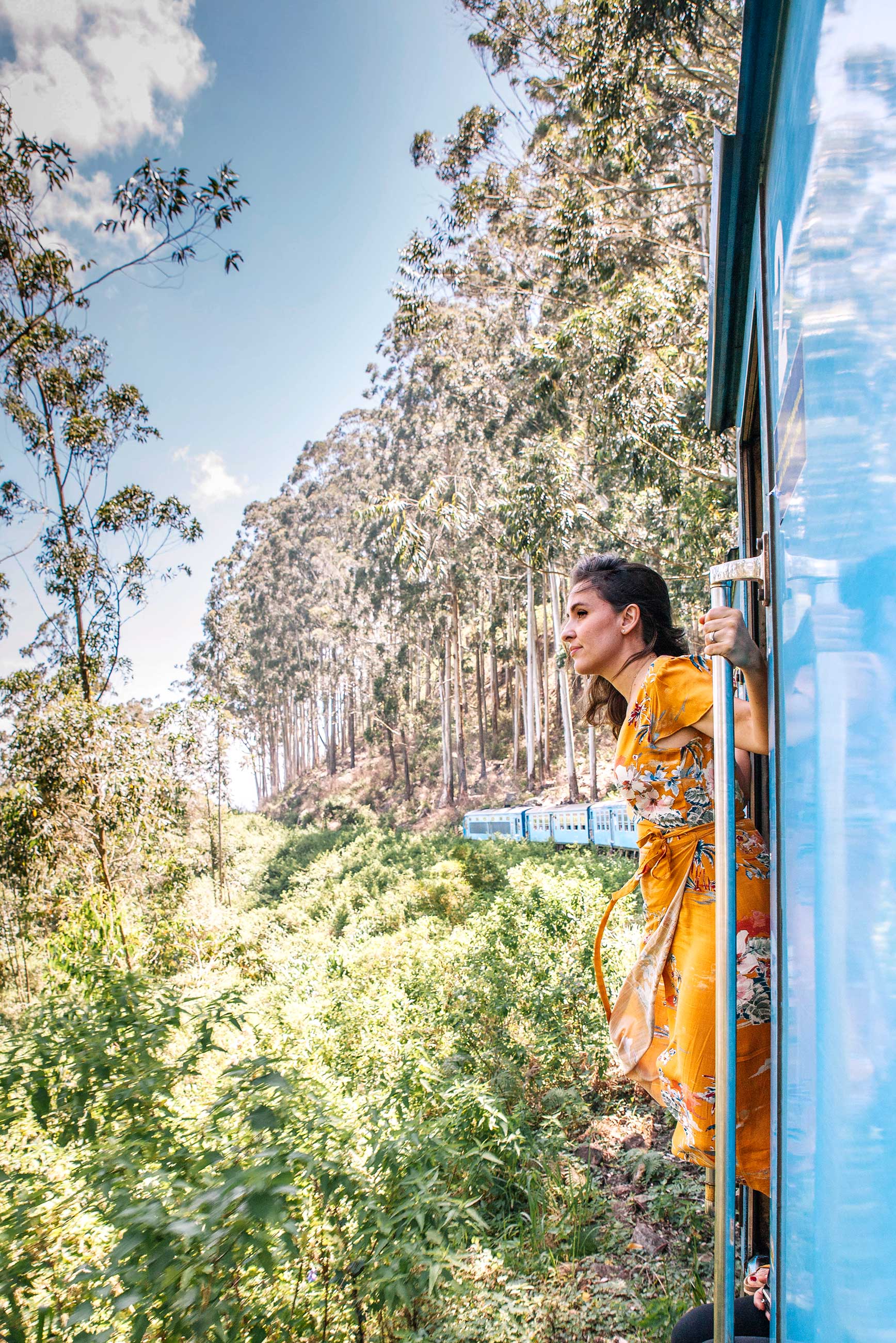 El tren de Kandy a Ella en Sri Lanka
